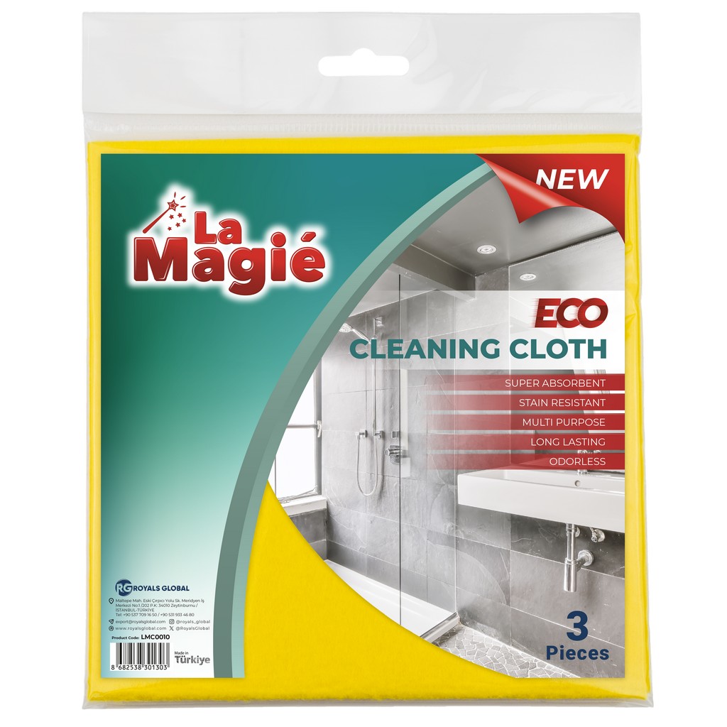 3lu╠ê Eco LA MAGIÉ ECO CLEANING CLOTHES 3 PCS — изображение 1