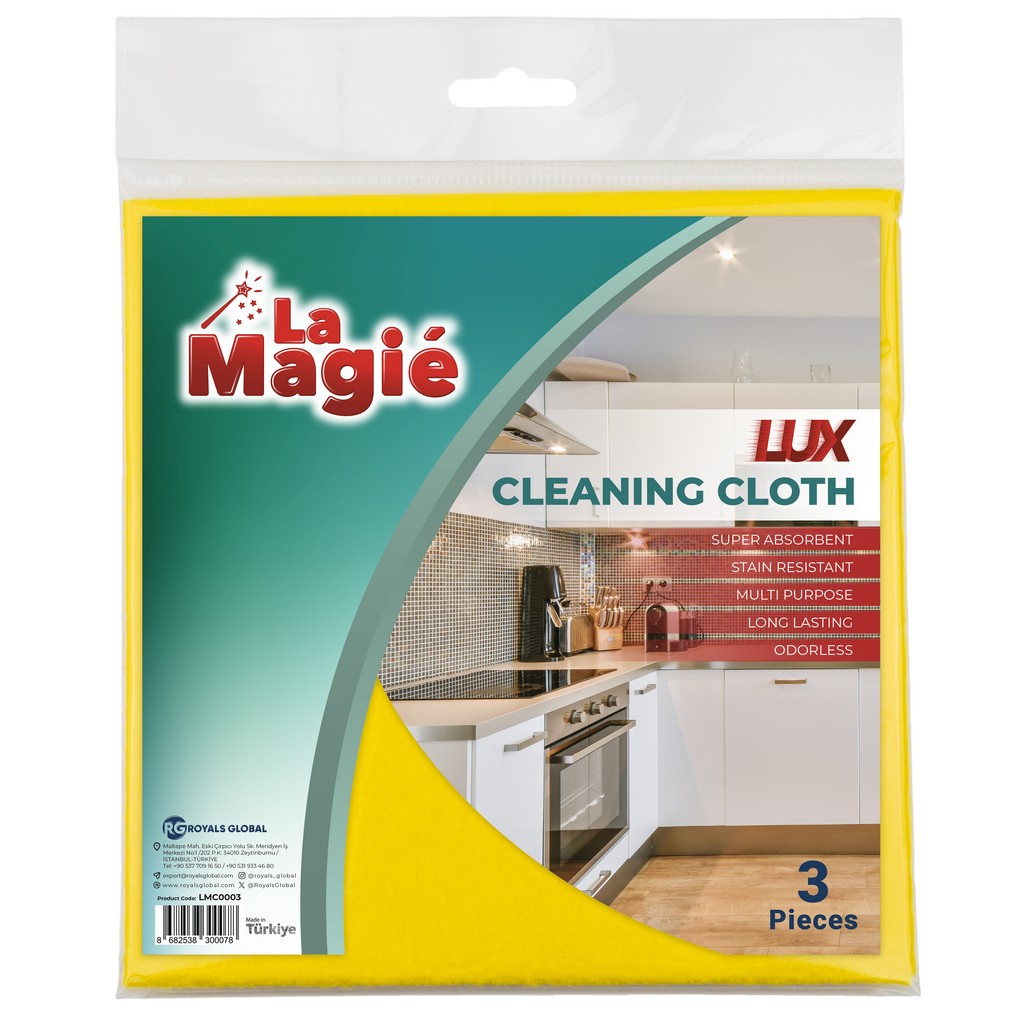 3lu╠ê Lux LA MAGIÉ LUX CLEANING CLOTHES 3 PCS — изображение 1