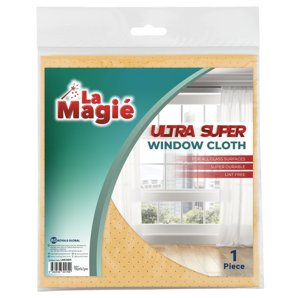 Cam Bezi LA MAGIÉ WINDOW CLOTH ULTRA SUPER 34X39 CM – Image 1