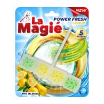 LA MAGIÉ POWER FRESH WC BLOCK 40 G LEMON