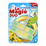 LA MAGIÉ POWER FRESH WC BLOCK DUO 2X40 G LEMON