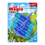 LA MAGIÉ AQUA PREMIUM WC BLOCK TRIO 3X40 G LIME