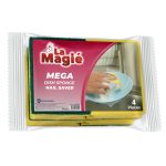 LA MAGIÉ MEGA DISH SPONGE 4 PIECES NAIL SAVER