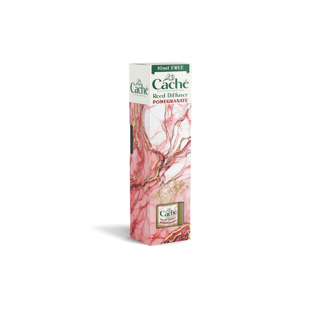 Pomegranate (Nar) Yuvarlak CACHÉ REED DIFFUSER 110 ML POMEGRANATE – Image 1