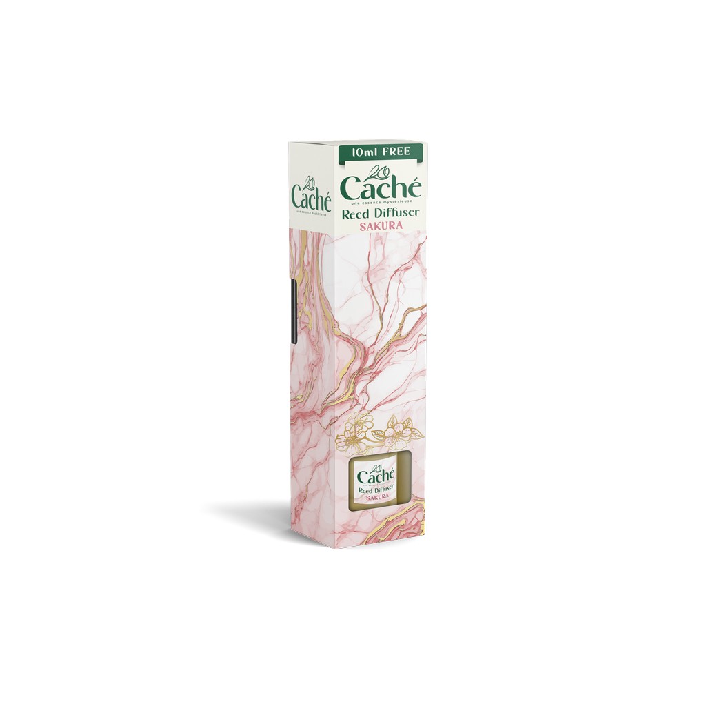 Sakura_Yuvarlak CACHÉ REED DIFFUSER 110 ML SAKURA - Image 1