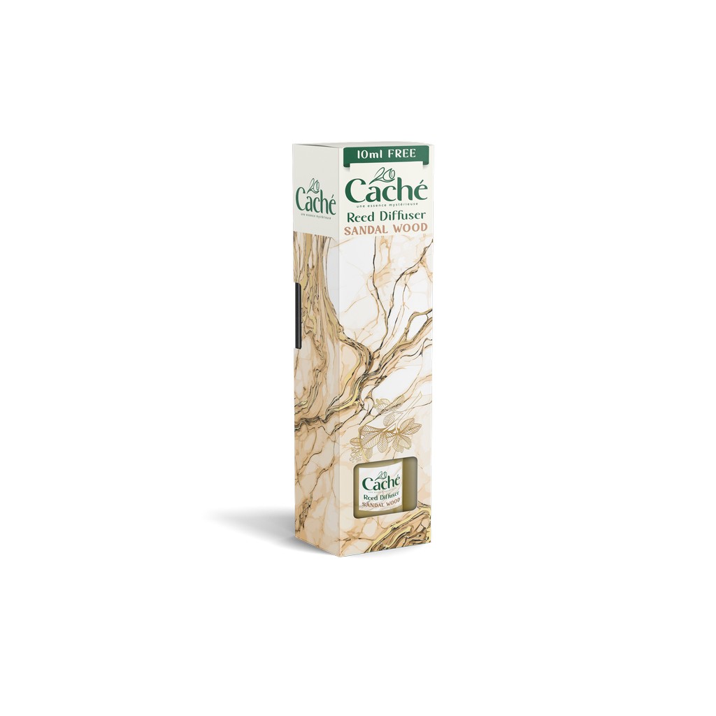 Sandal Wood Yuvarlak CACHÉ REED DIFFUSER 110 ML SANDAL WOOD - Image 1
