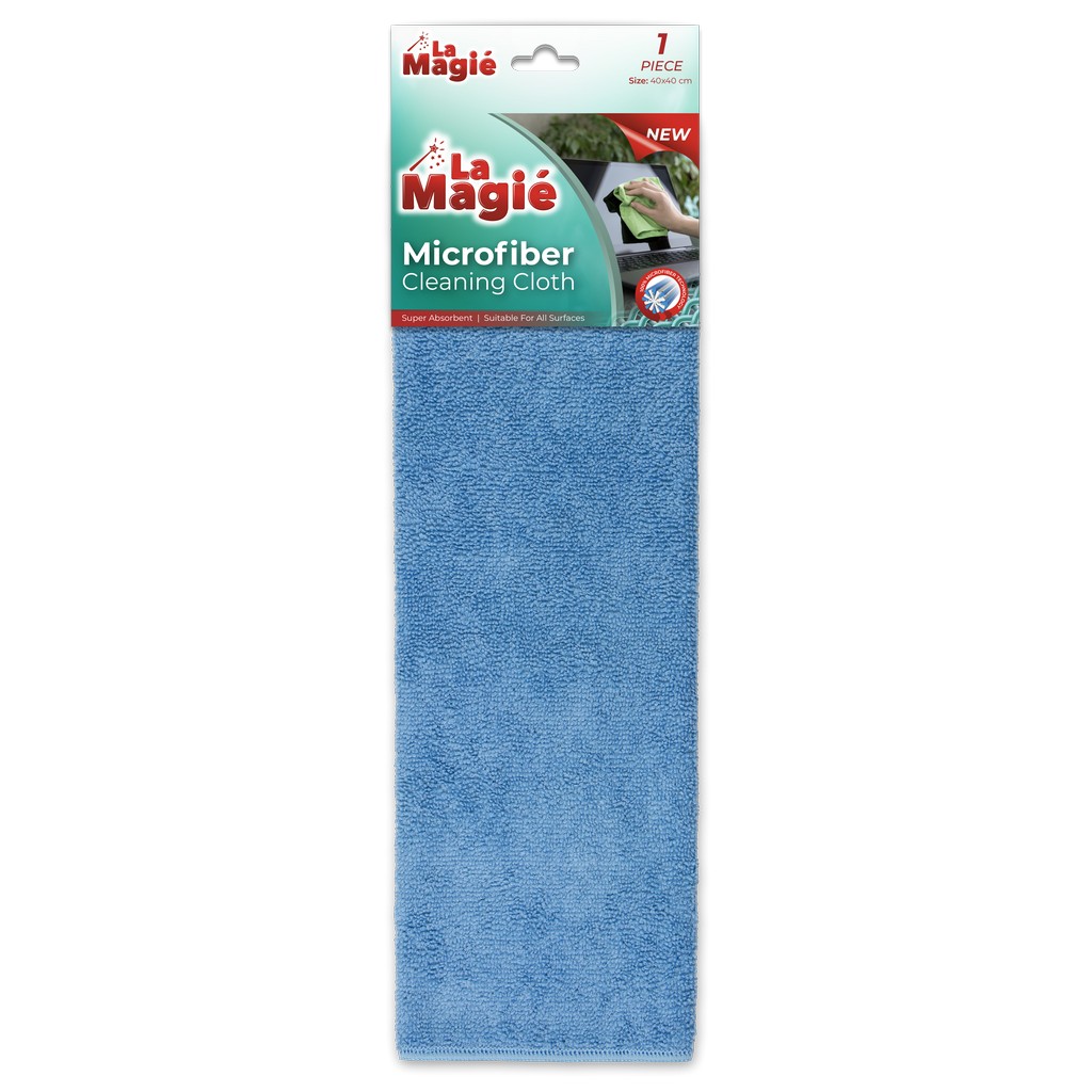 Tekli_2 LA MAGIÉ MICROFIBER CLEANING CLOTH 1 PIECE - Image 1