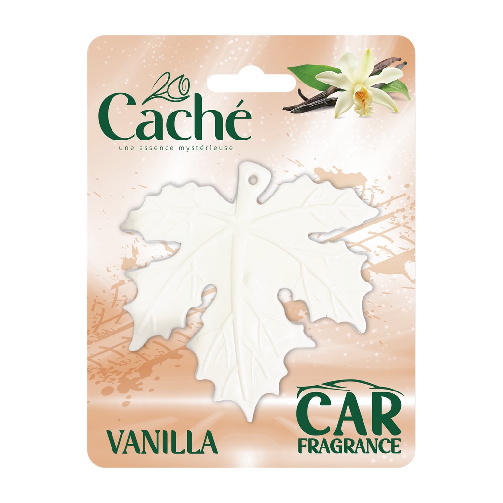 Yaprak Otomobil Koku Vanilla CACHÉ CAR FRESHENER LEAF 20 GR VANILLA - Imagen 1